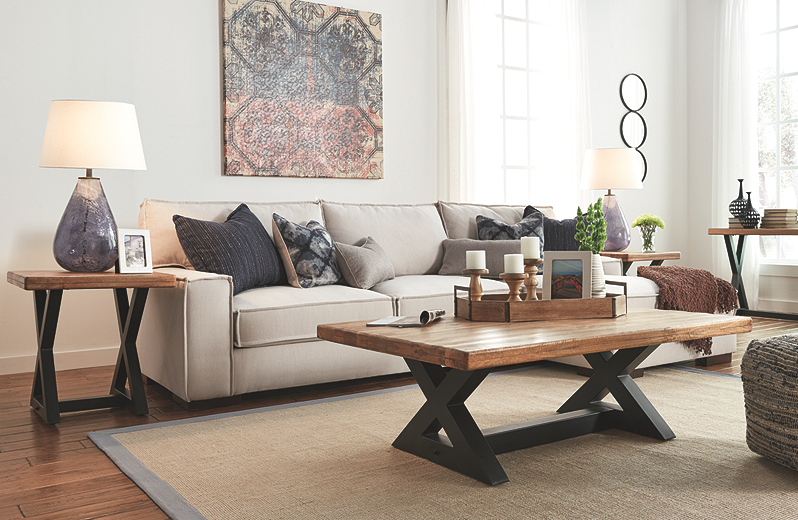 Light brown coffee table deals