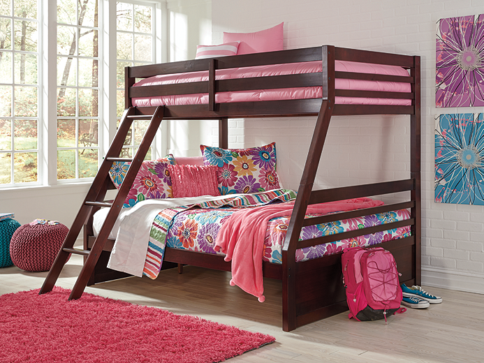Low profile twin over full bunk discount bed