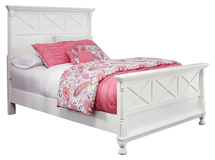 Kaslyn Panel Bed Youth White B502 SI InspireLiving