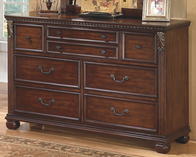 Leahlyn Dresser Warm Brown B526 31 SI InspireLiving