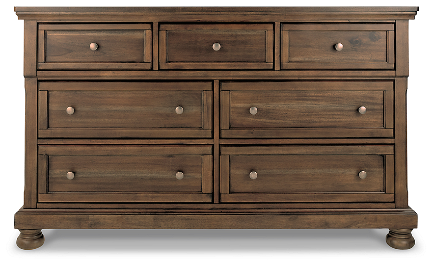 Medium brown dresser deals