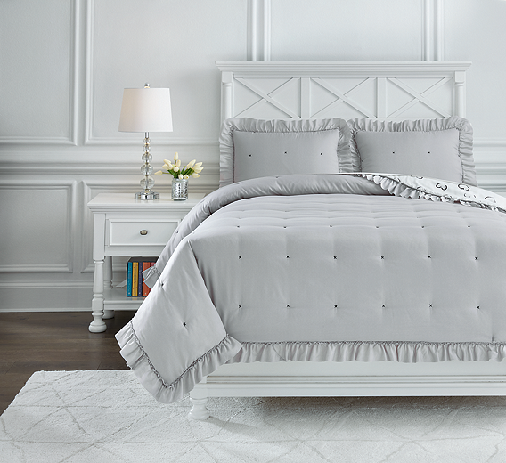 Hartlen Twin Comforter Set Q900001T SI InspireLiving