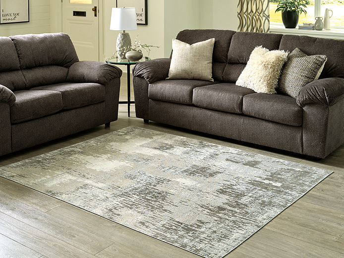 Signature design by ashley pindall brown loveseat deals