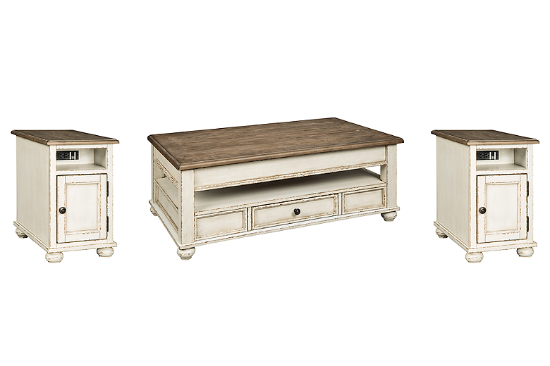 Off white coffee deals and end tables