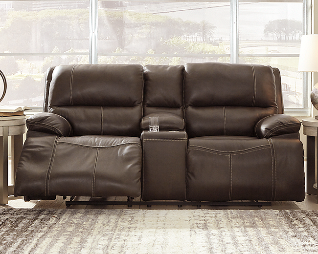 Ricmen power reclining loveseat with console deals
