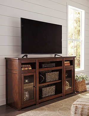 72 tv deals stand with fireplace